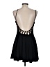 Silence and Noise Solid Black Cocktail Dress Size M - photo 2