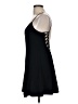 Silence and Noise Solid Black Cocktail Dress Size M - photo 5