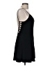 Silence and Noise Solid Black Cocktail Dress Size M - photo 4