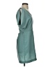 BCBGeneration 100% Polyester Solid Teal Casual Dress Size 2 - photo 4