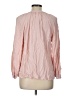 Old Navy 100% Rayon Pink Long Sleeve Blouse Size L - photo 2