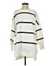 Assorted Brands Stripes White Pullover Sweater Size S - photo 1
