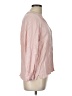 Old Navy 100% Rayon Pink Long Sleeve Blouse Size L - photo 4