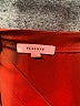 Pleione 100% Polyester Burgundy Short Sleeve Top Size S - photo 7