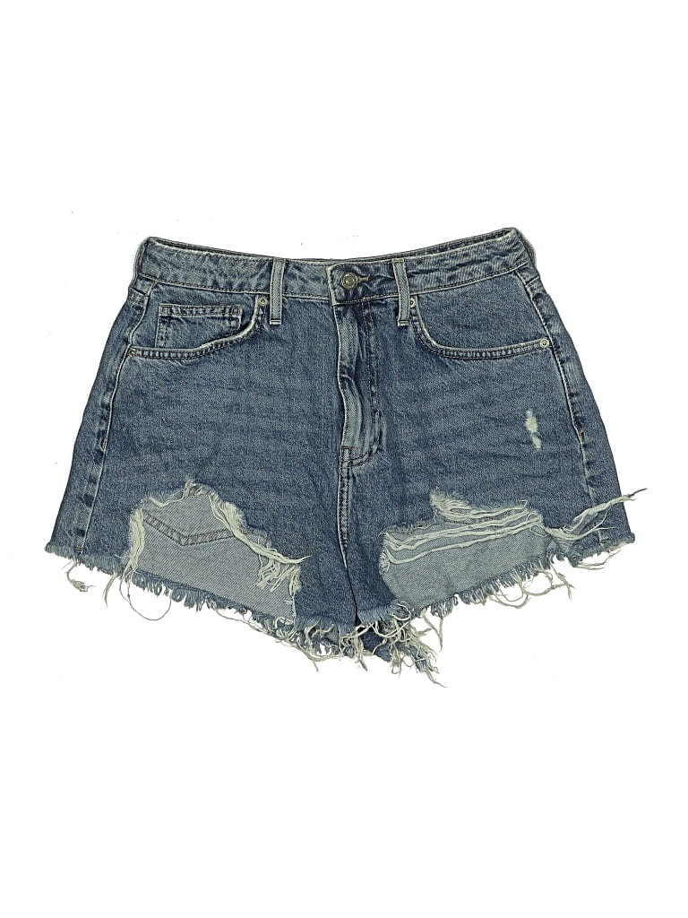 Pre-owned Forever 21 Denim Shorts In Blue