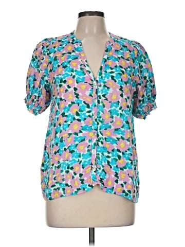 Show Me Your Mumu Short Sleeve Blouse (view 1)