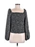 Unbranded 100% Polyester Black Long Sleeve Blouse Size L - photo 1