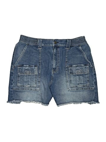a.n.a. A New Approach Denim Shorts (view 1)