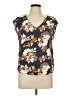Old Navy 100% Rayon Gray Sleeveless Blouse Size L - photo 1