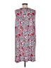New Directions Print Red Casual Dress Size M - photo 2