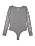 Pinkm Style Gray Bodysuit Size M - photo 1