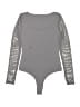 Pinkm Style Gray Bodysuit Size M - photo 2