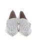 Jeffrey Campbell Silver Flats Size 8 1/2 - photo 2