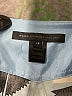 Marc by Marc Jacobs 100% Silk Graphic Blue Silk Skirt Size 12 - photo 4