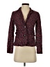 Gap Outlet 100% Cotton Print Purple Blazer Size 0 - photo 1