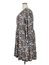 Torrid Print Gray Casual Dress Size 3X Plus (3) - photo 5