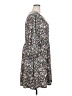 Torrid Print Gray Casual Dress Size 3X Plus (3) - photo 4