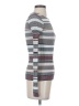 Elizabeth and James Silver Turtleneck Sweater Size XS - photo 4