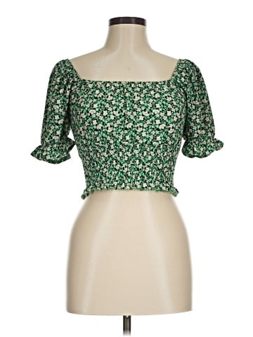 Topshop 3/4 Sleeve Blouse (view 1)