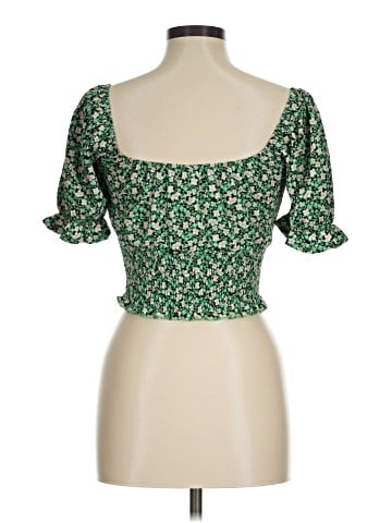 Topshop 3/4 Sleeve Blouse (view 2)