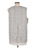 Chico's 100% Polyester Silver Sleeveless Blouse Size Lg (2) - photo 2