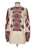 Plenty By Tracy Reese 100% Cotton Print Ivory Pullover Sweater Size XS - photo 1