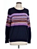 Gap Print Blue Pullover Sweater Size L - photo 1