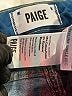 Paige Hearts Blue Jeans Size 29 waist - photo 8