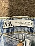 Zara Hearts Blue Jeans Size 2 - photo 4