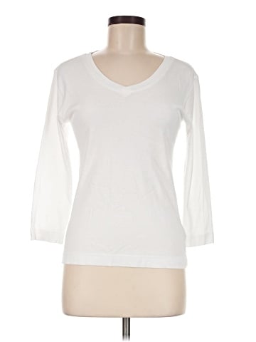 Three Dots 3/4 Sleeve T-Shirt (view 1)