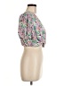 Lush 100% Polyester Pink Short Sleeve Blouse Size M - photo 4