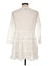 Me 2 Magic 100% Cotton Ivory 3/4 Sleeve Blouse Size L - photo 2