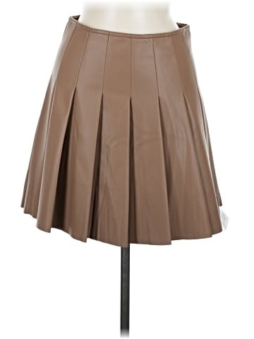 Topshop Faux Leather Skirt (view 1)