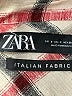 Zara Plaid Ivory Jacket Size S - photo 6