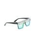 Unbranded Teal Black Sunglasses One size - photo 1