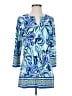 Coolibar Blue 3/4 Sleeve Blouse Size S - photo 1