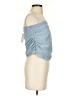 Assorted Brands 100% Polyester Blue Sleeveless Blouse Size S - photo 4