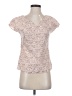 Boden 100% Linen Pink Short Sleeve Blouse Size 2 - photo 1