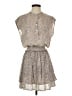 Rails Animal Print Silver Casual Dress Size S - photo 1