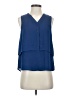 Lumiere Blue Sleeveless Blouse Size S - photo 1