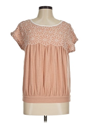 Free People Short Sleeve Blouse (view 1)