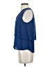 Lumiere Blue Sleeveless Blouse Size S - photo 5