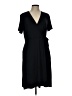 Amazon Essentials Solid Black Casual Dress Size L - photo 1