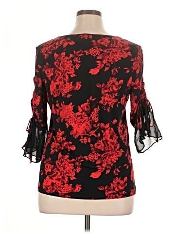 Adele & May 3/4 Sleeve Blouse (view 2)