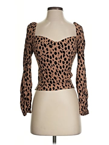 Reformation 3/4 Sleeve Blouse (view 1)