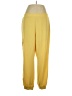 Sunday Color Block Yellow Casual Pants Size XL - photo 1