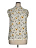 Rewind Gray Sleeveless Blouse Size XL - photo 1