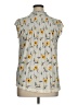 Rewind Gray Sleeveless Blouse Size XL - photo 2