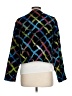 Chico's 100% Polyester Tie-dye Black Blazer Size Lg (2) - photo 2