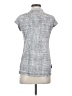 XCVI Gray Short Sleeve Top Size S - photo 2